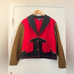 SOLD NEW IDENTITY Vintage Wool Coat